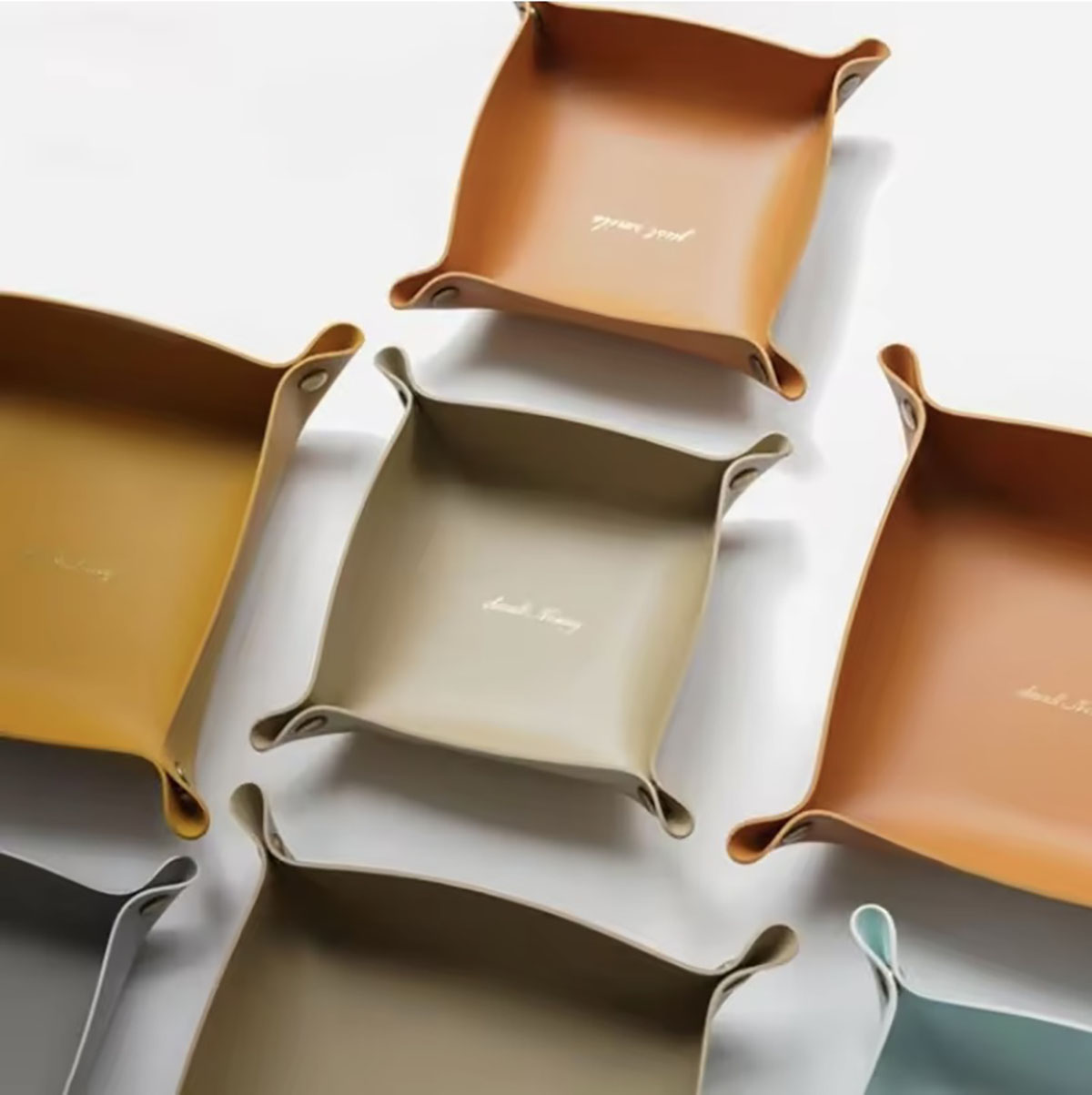 Nordic Style Leather Storage T - Desk Organizer recension och pris
