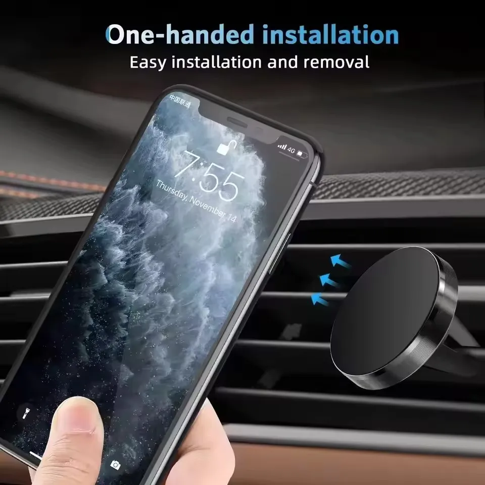 Magnetic Car Phone Holder Moun - Mobile Pedestal Cabinet recension och pris
