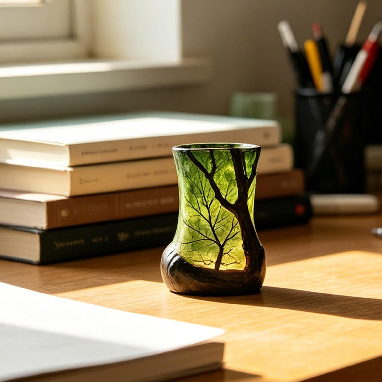 Bedside Table Lamp Forest Nigh - Bookshelf recension och pris