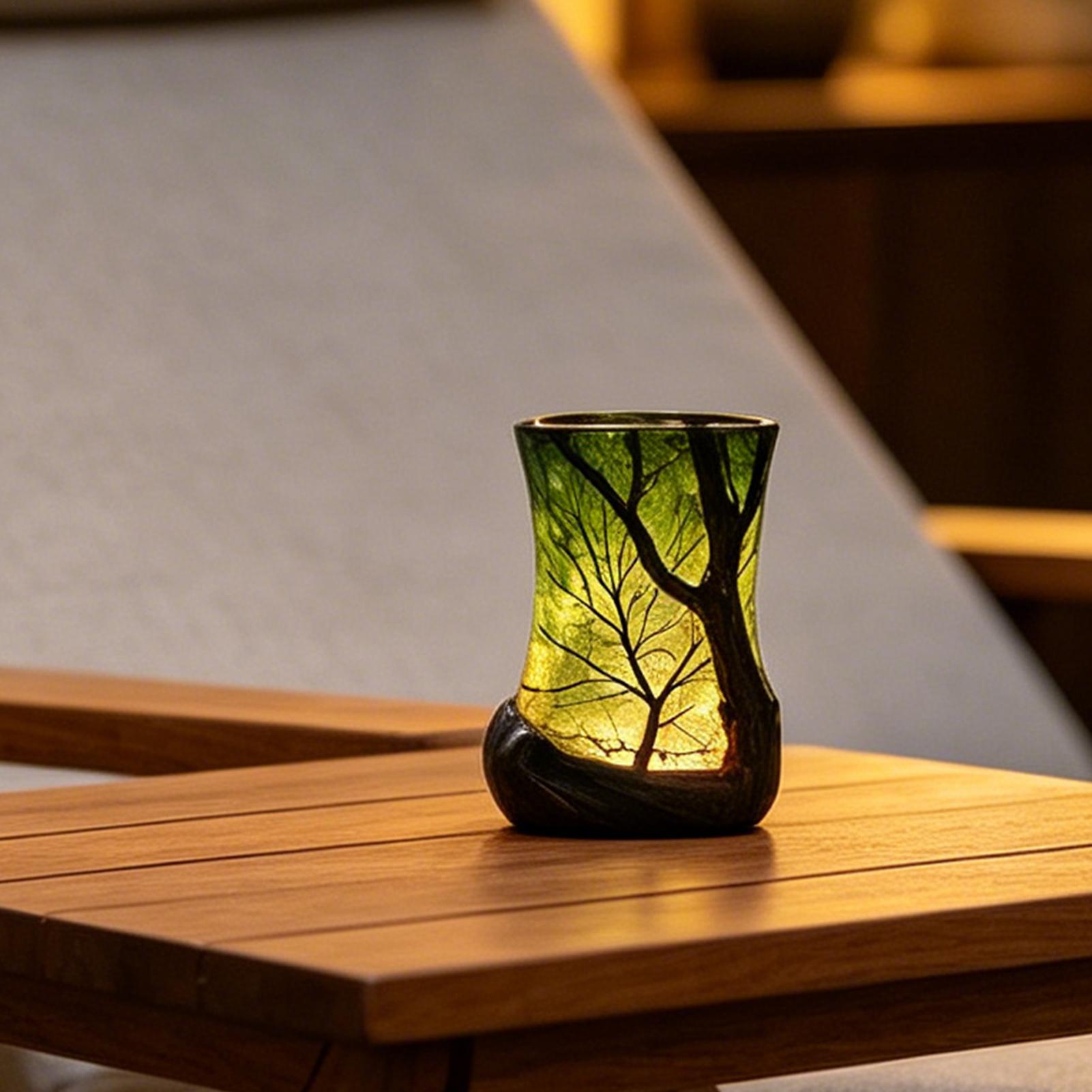 Bedside Table Lamp Forest Nigh - Bookshelf recension och pris