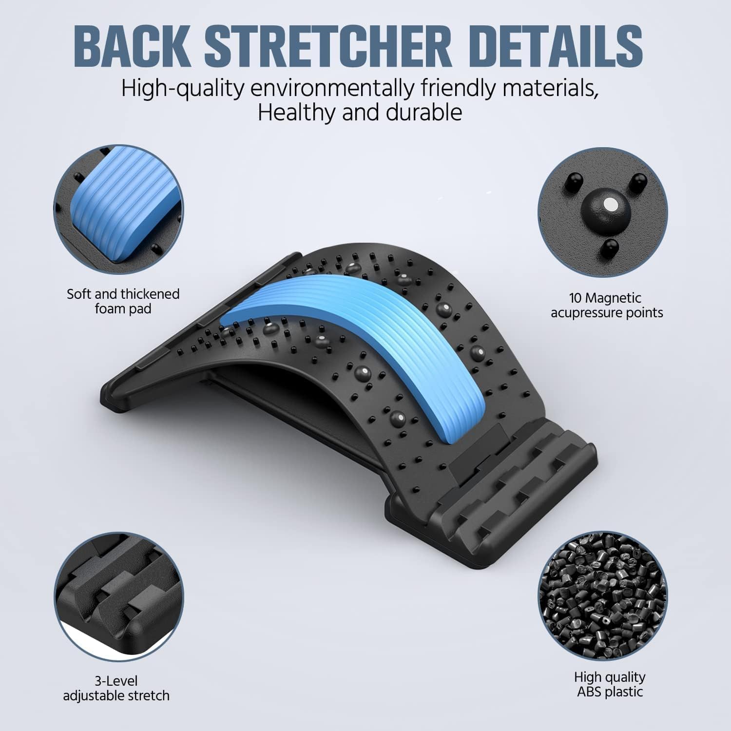 Multi-Level Back Stretching De - Office Stool recension och pris