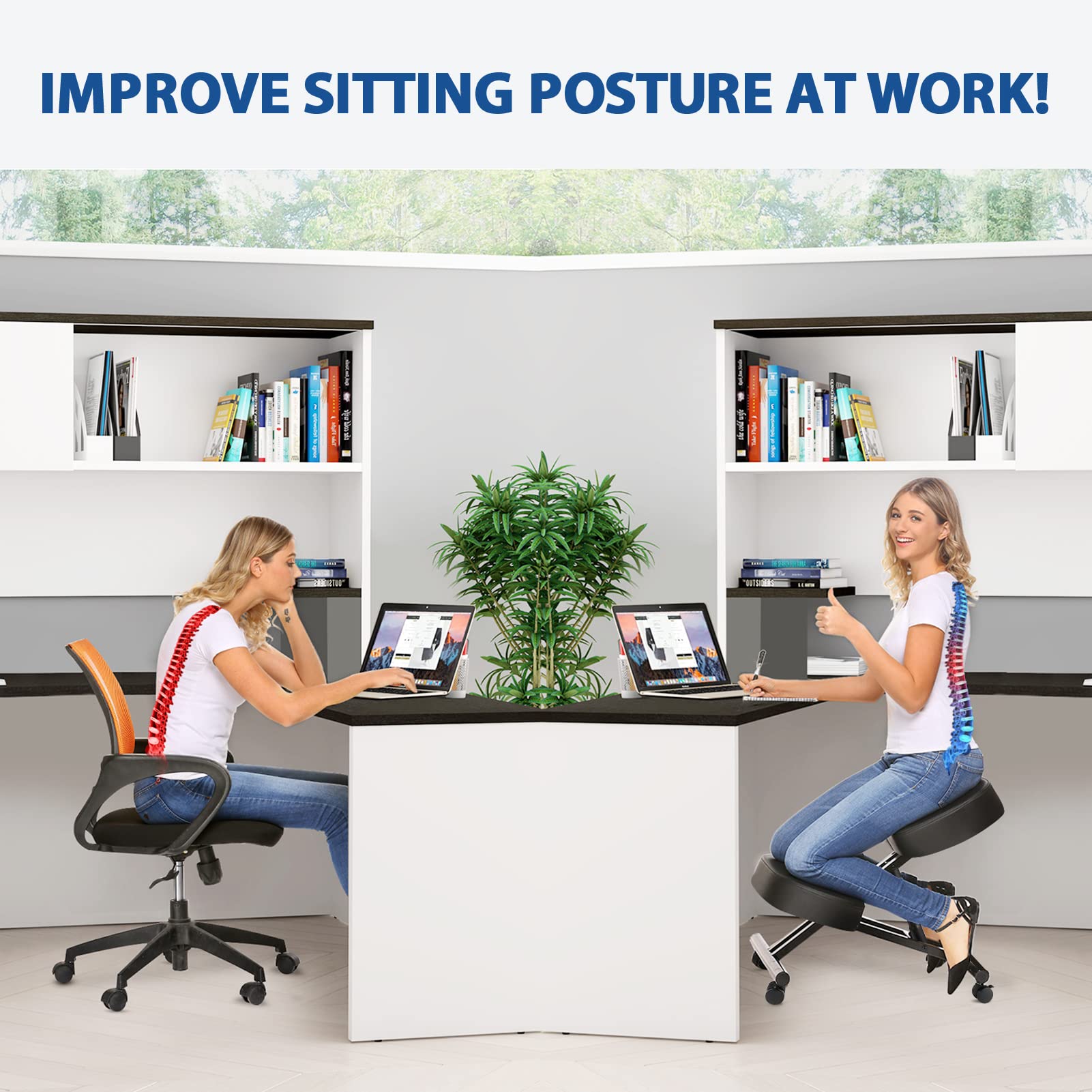 Kneeling Chair Ergonomic for O - Office Stool recension och pris