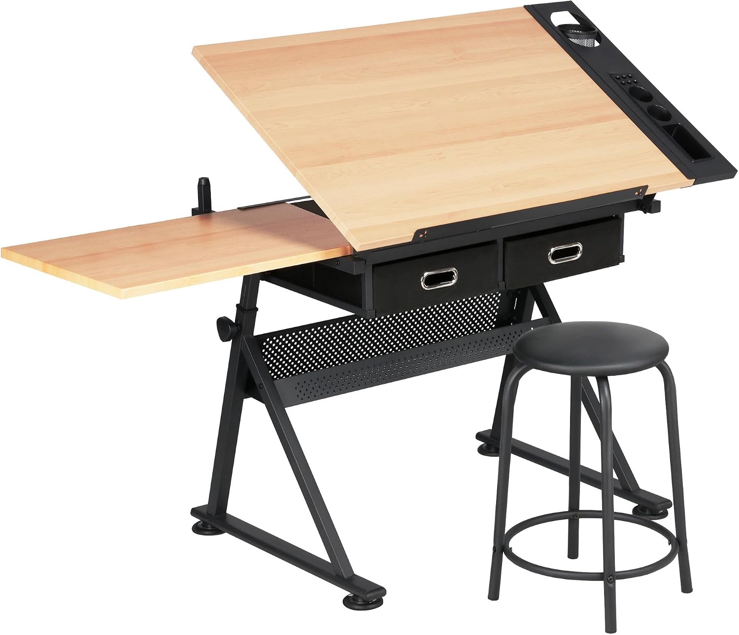 Adjustable Drafting Table Art  - Office Stool recension och pris