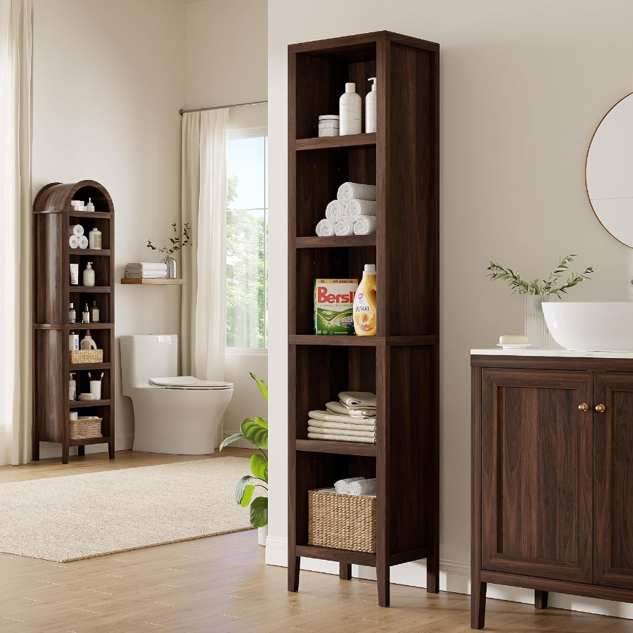 71 Tall Narrow Bookcase, 5-Tie - Bookshelf recension och pris