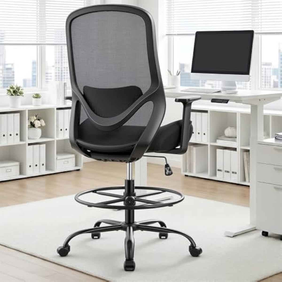 Ergonomic Tall Drafting Chair  - Standing Desk recension och pris