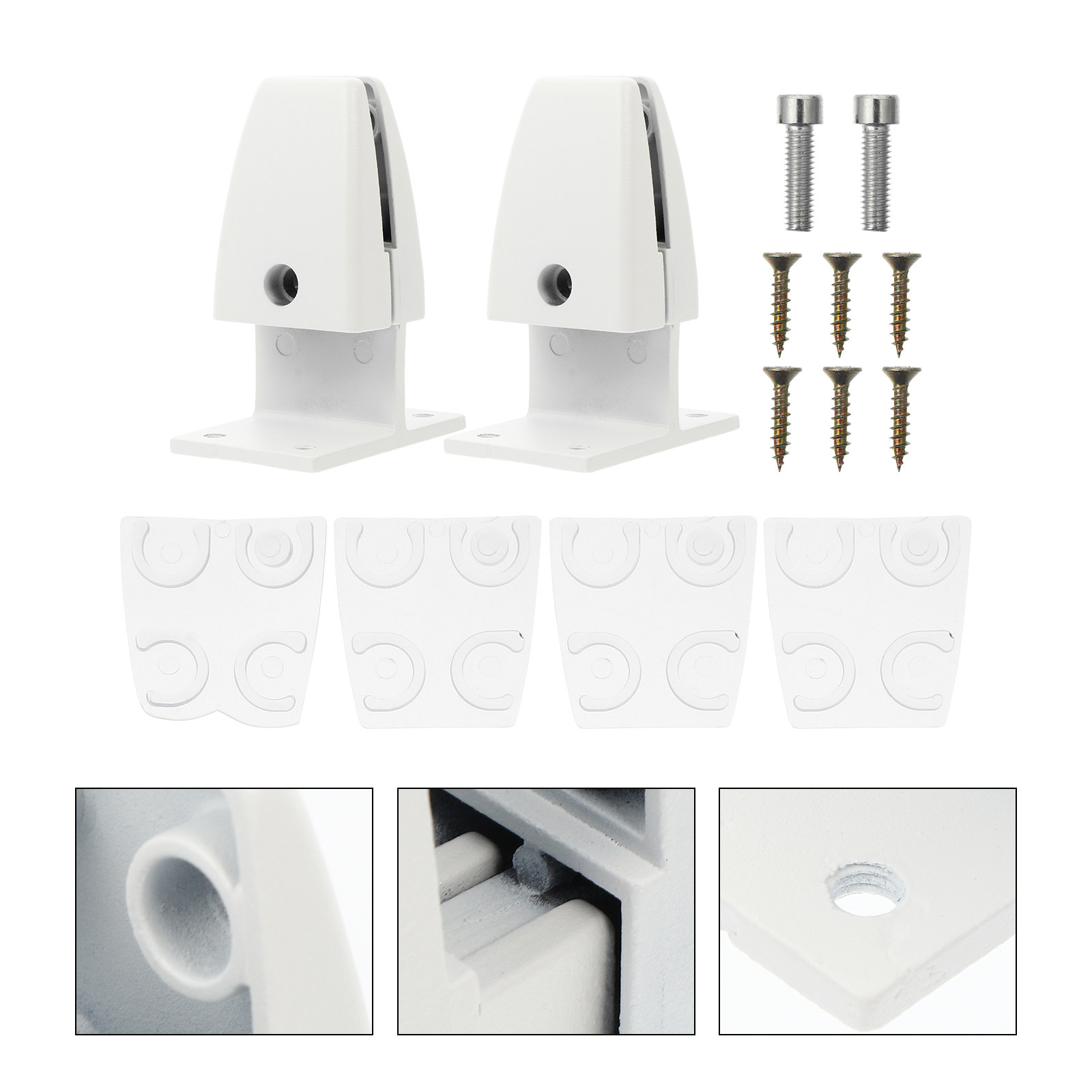 2Pcs Office Desk Divider Clip  - Partition Screen Divider recension och pris
