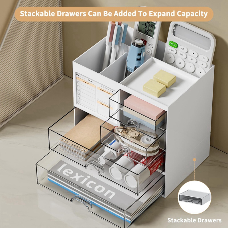 Desk Organizer with 3 Drawer,M - Desk Organizer recension och pris