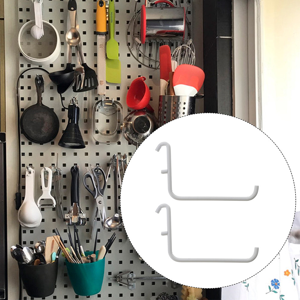 4Pcs Metal Painted Pegboard Br - Desk Organizer recension och pris