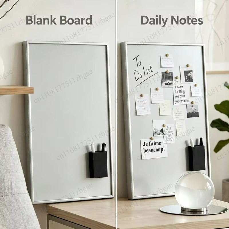 Magnetic Whiteboard with Pen H - Desk Organizer recension och pris