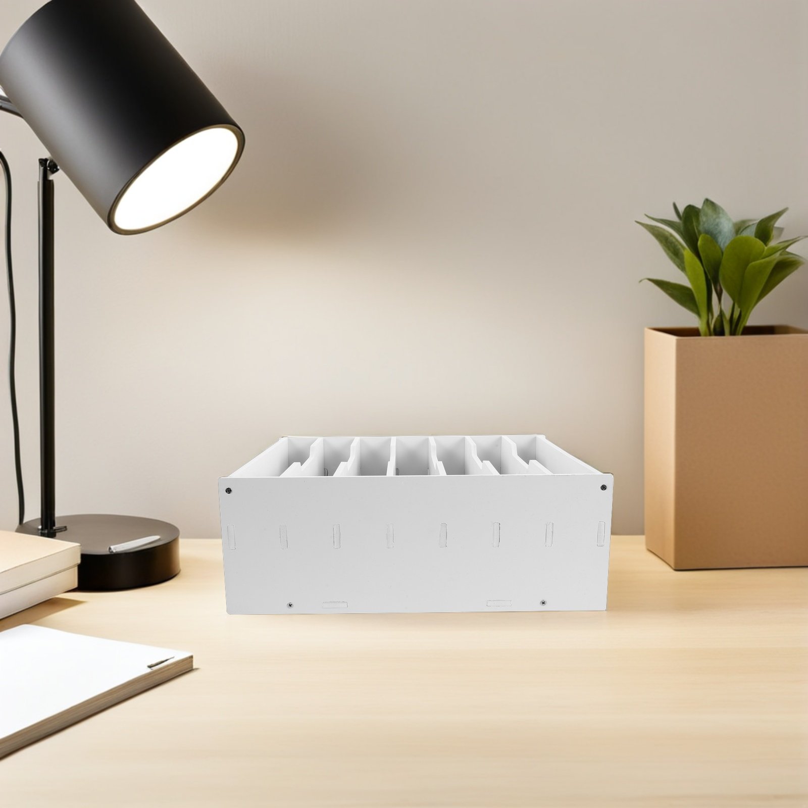 Wooden Cash Storage Bin Remova - Desk Organizer recension och pris