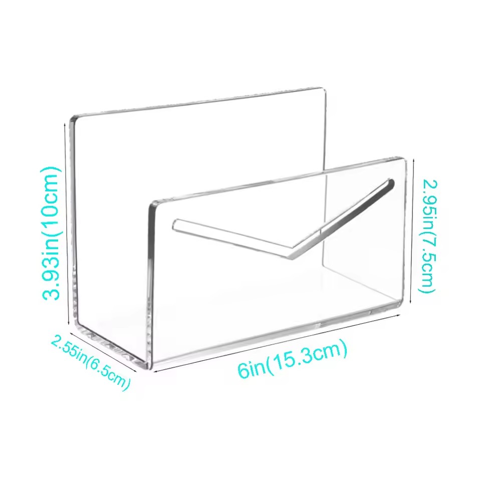 Mail Organizer Acrylic Desk Le - Desk Organizer recension och pris