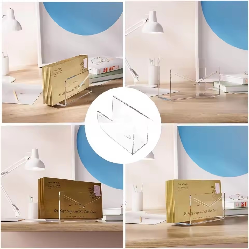 Mail Organizer Acrylic Desk Le - Desk Organizer recension och pris