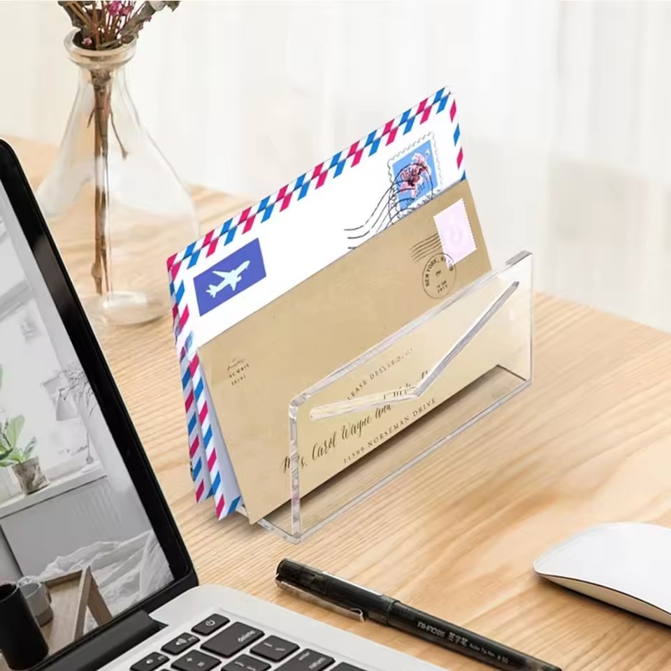 Mail Organizer Acrylic Desk Le - Desk Organizer recension och pris