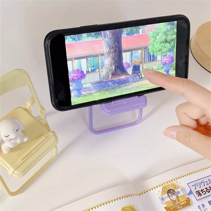 Cute Chair Phone Holder Stand  - Office Stool recension och pris
