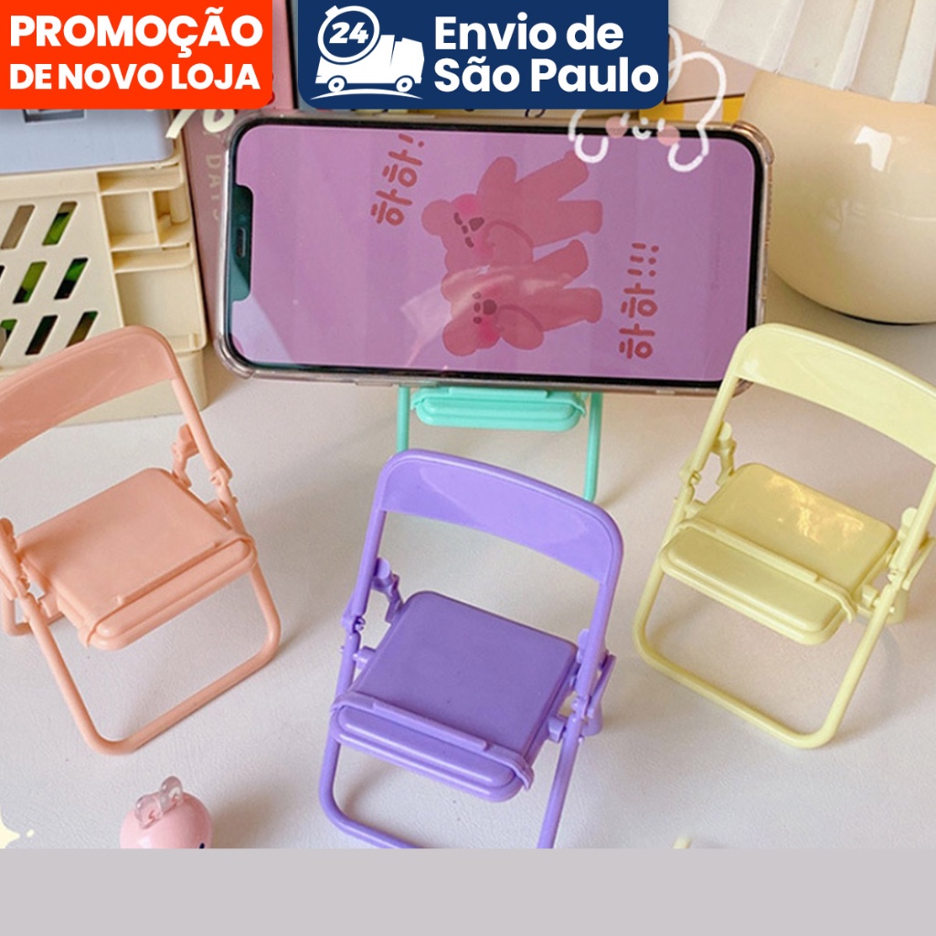 Cute Chair Phone Holder Stand  - Office Stool recension och pris