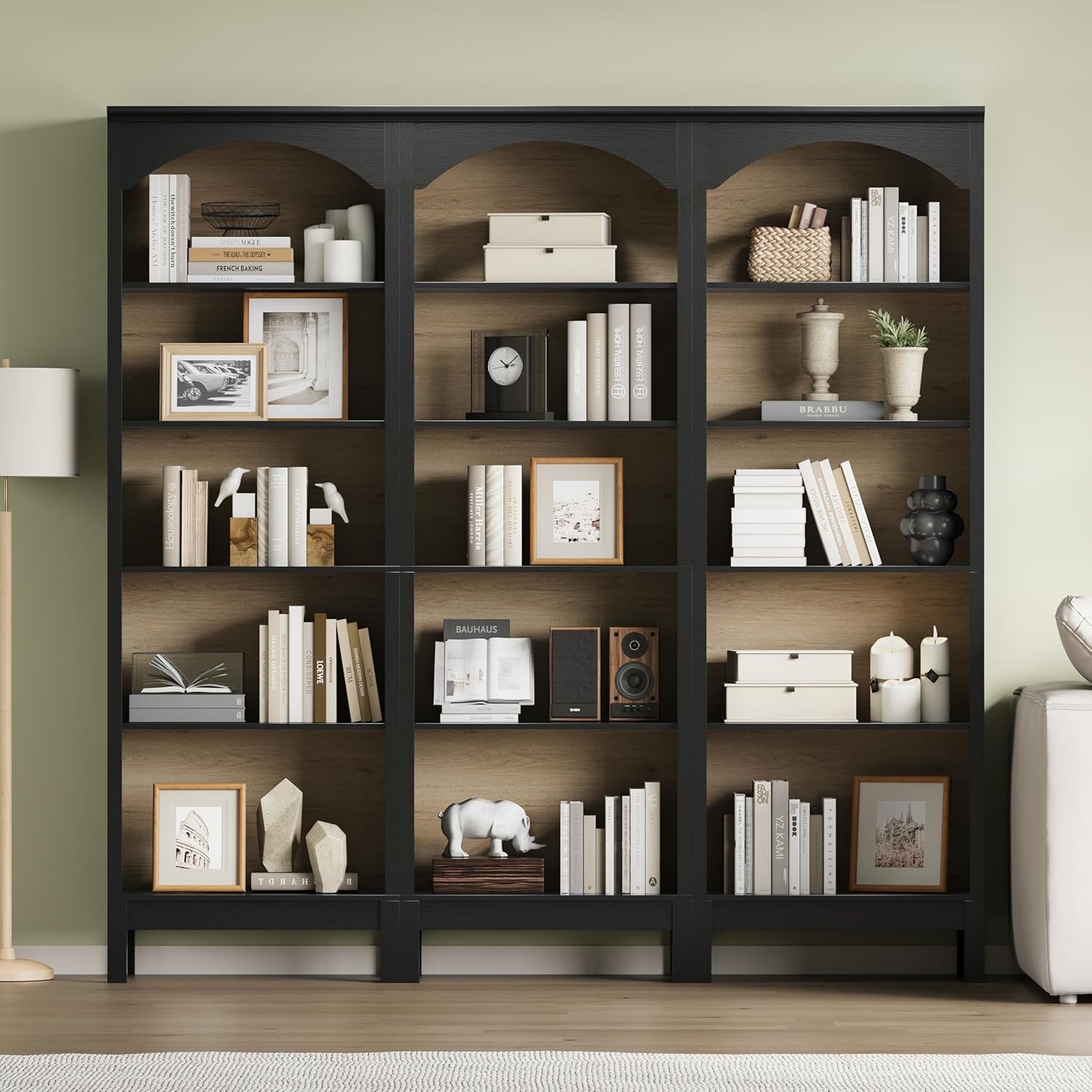 Arched Bookshelf with 5 Tier O - Bookshelf recension och pris