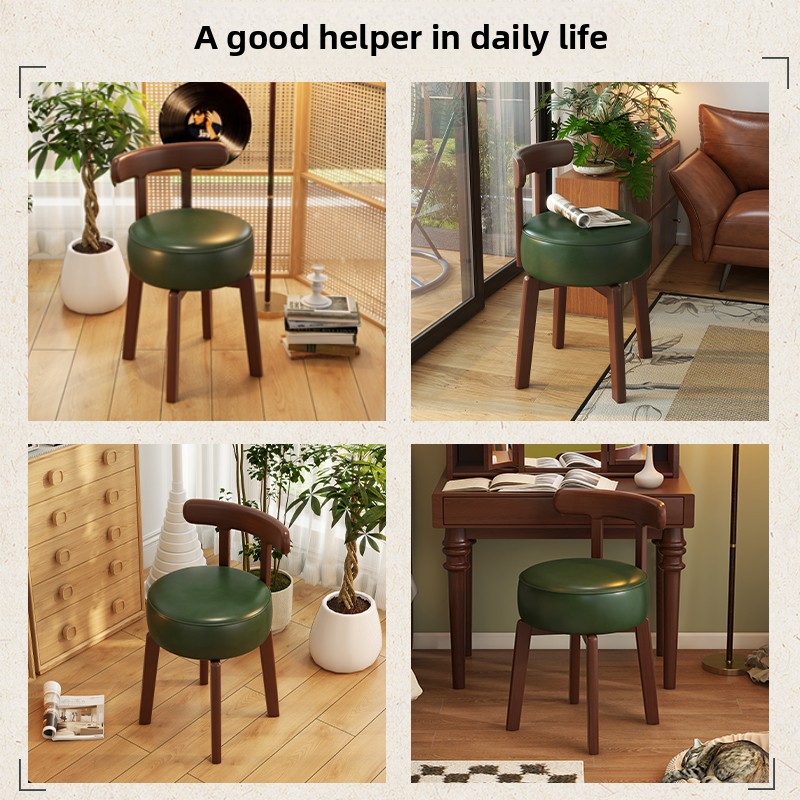 Solid wood rotating dressing c - Office Chair Cushion recension och pris