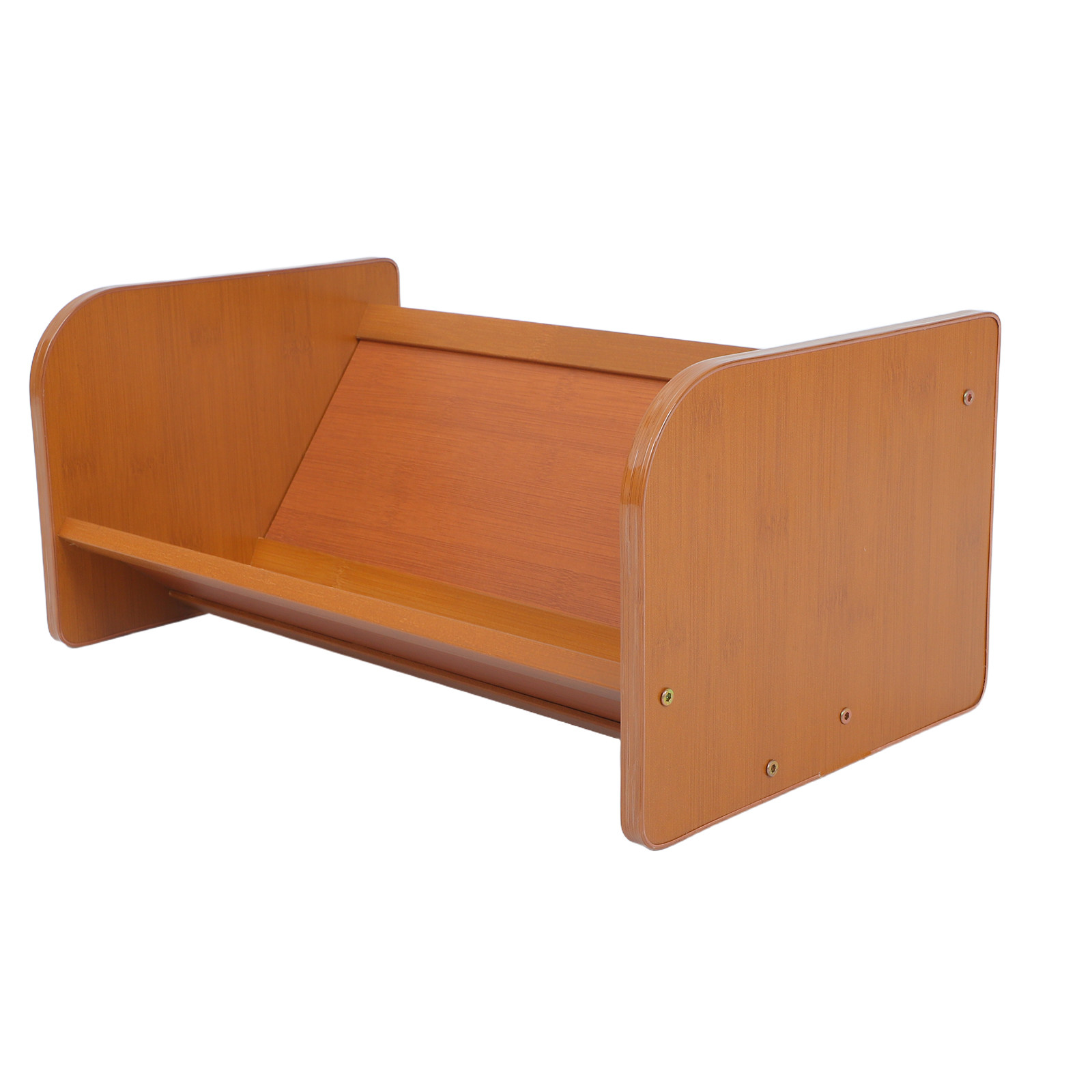 Bamboo Vinyl Record Holder Org - Desk Organizer recension och pris