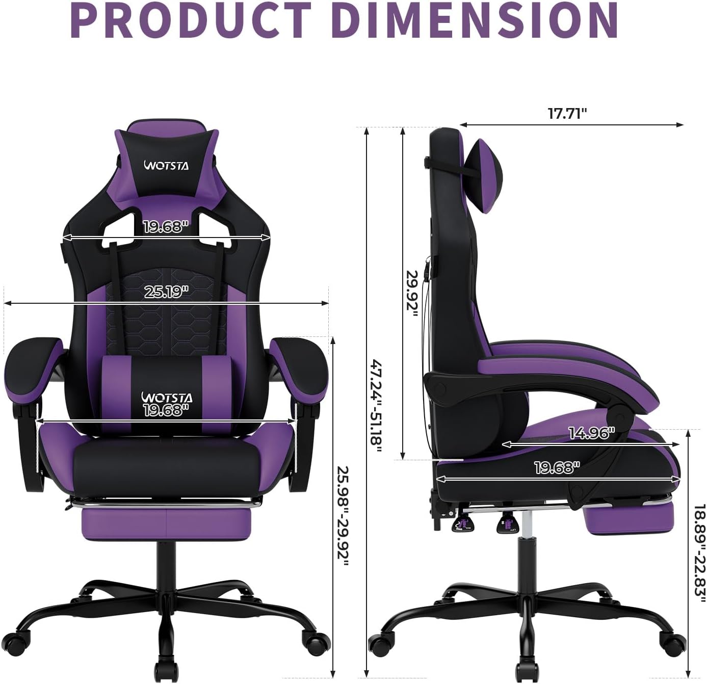 Gaming Chair with Massage,Ergo - Office Chair recension och pris