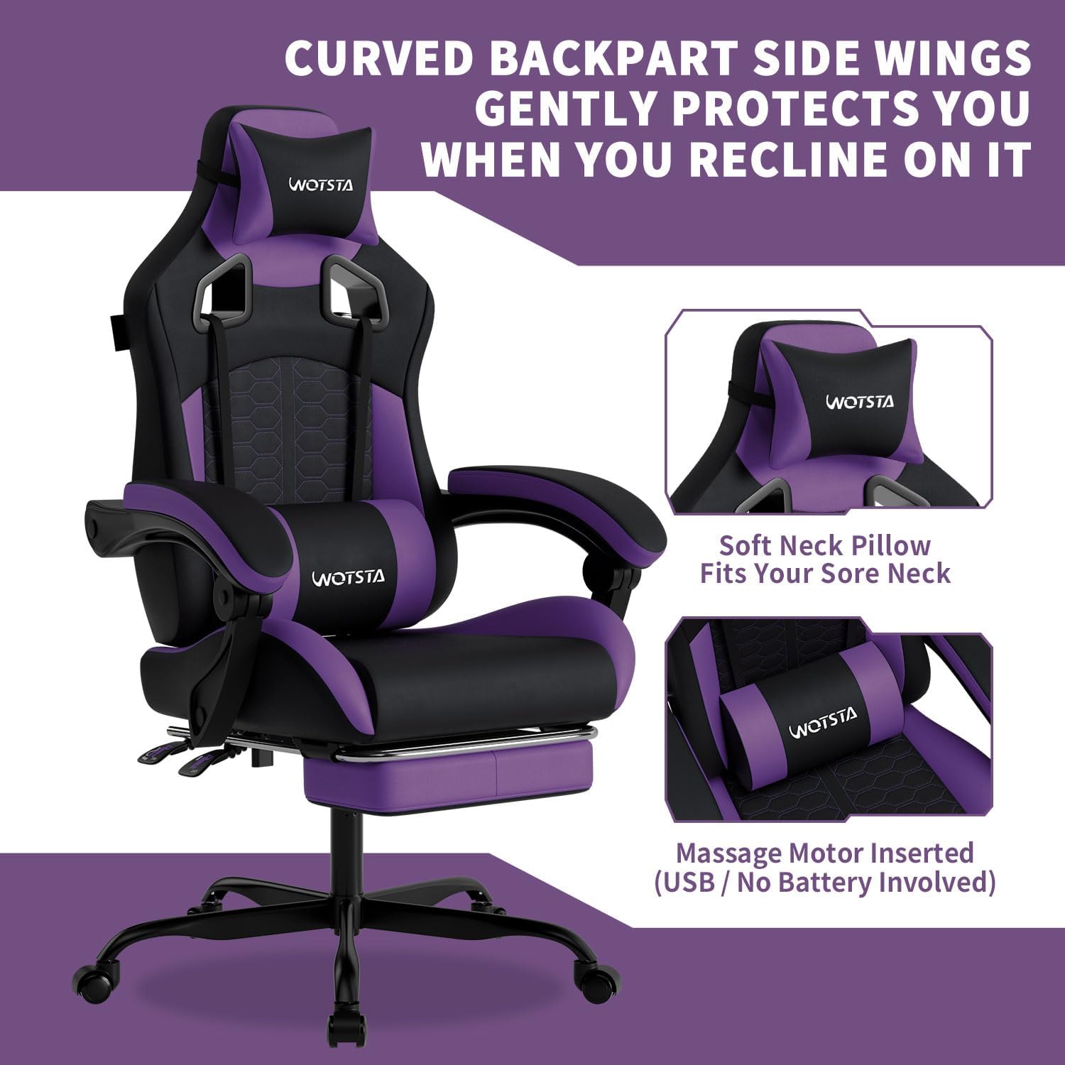 Gaming Chair with Massage,Ergo - Office Chair recension och pris